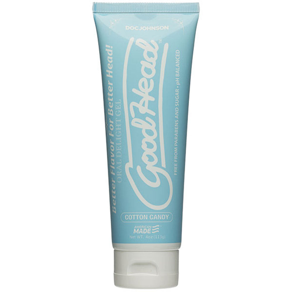 Goodhead - Oral Delight Gel - 4 Oz Tube Cotton Candy