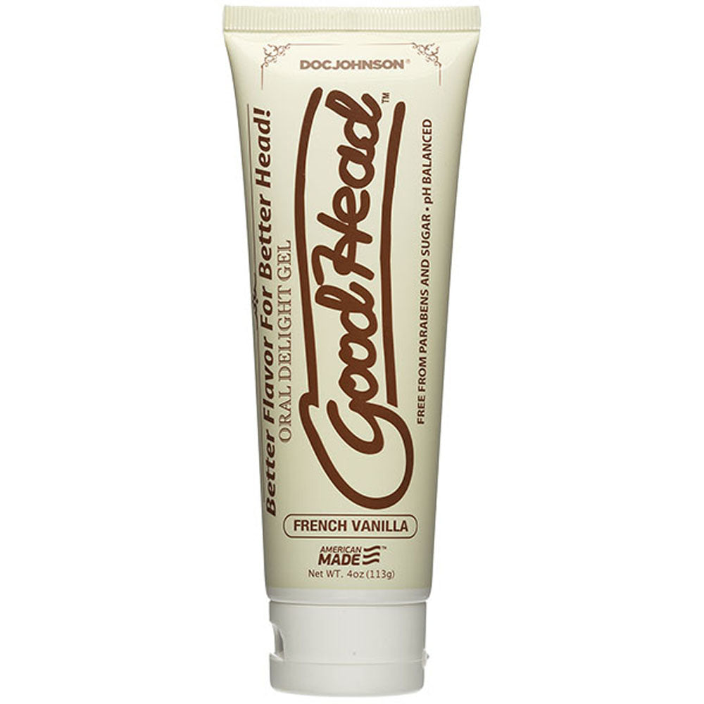 Goodhead - Oral Delight Gel - 4 Oz Tube French Vanilla