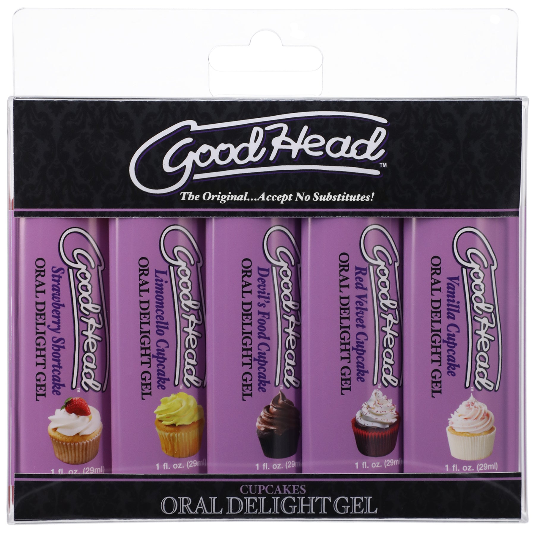 Goodhead - Oral Delight Gel - - 5 Pack Cupcake