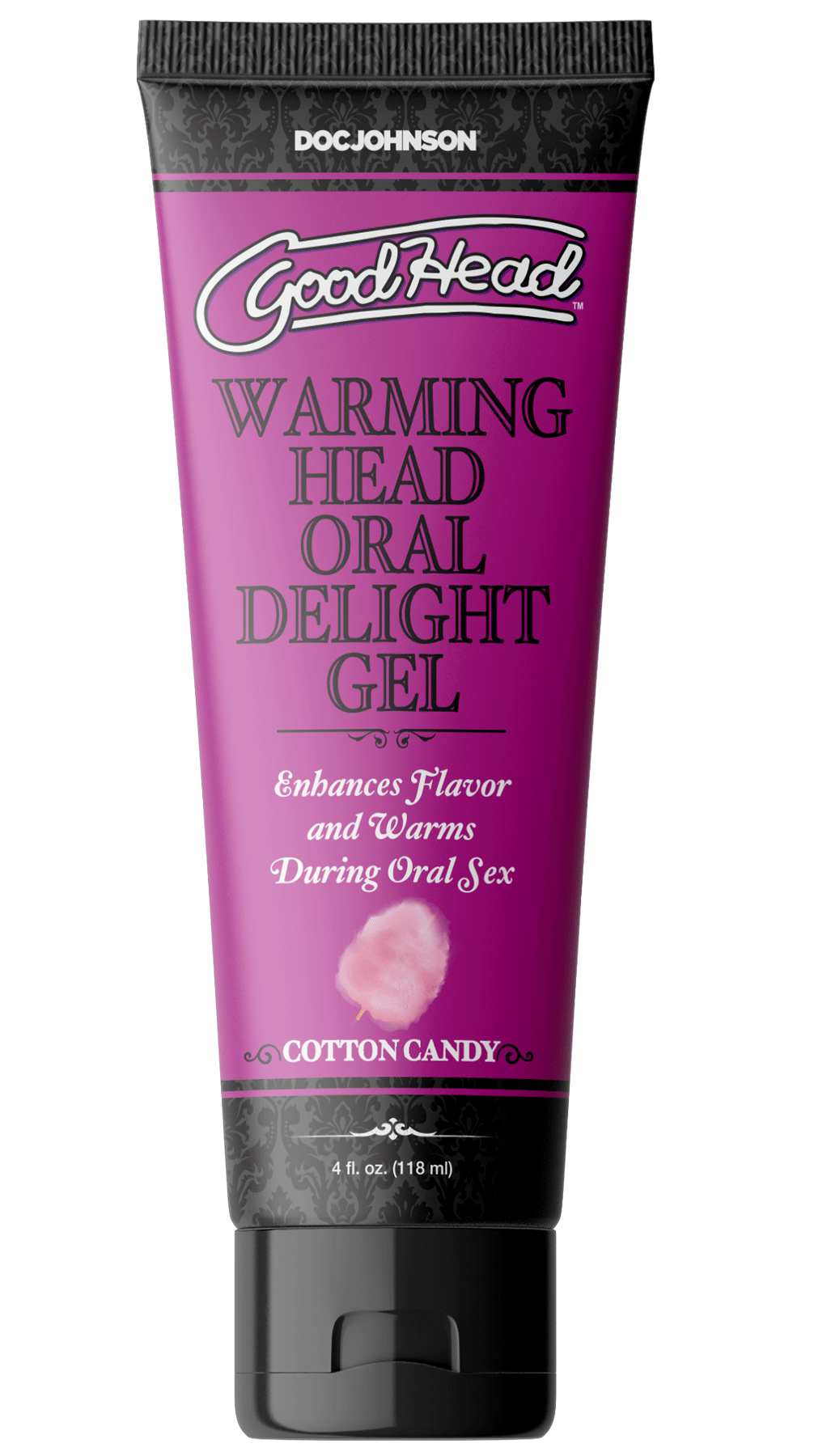 Goodhead - Warming Head Oral Delight Gel - - 4 Fl. Oz. Cotton Candy