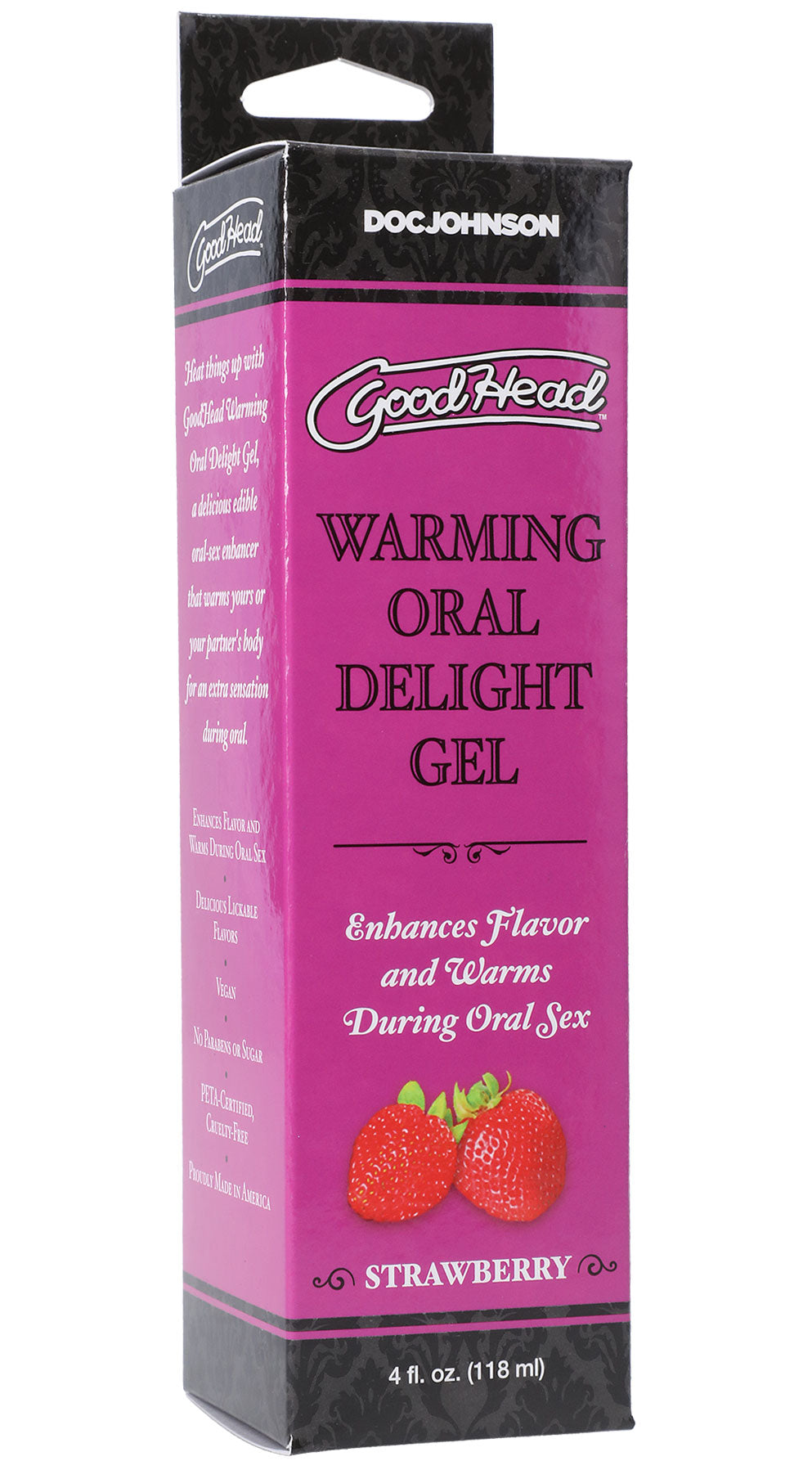 Goodhead - Warming Oral Delight Gel - - 4 Fl. Oz. Strawberry