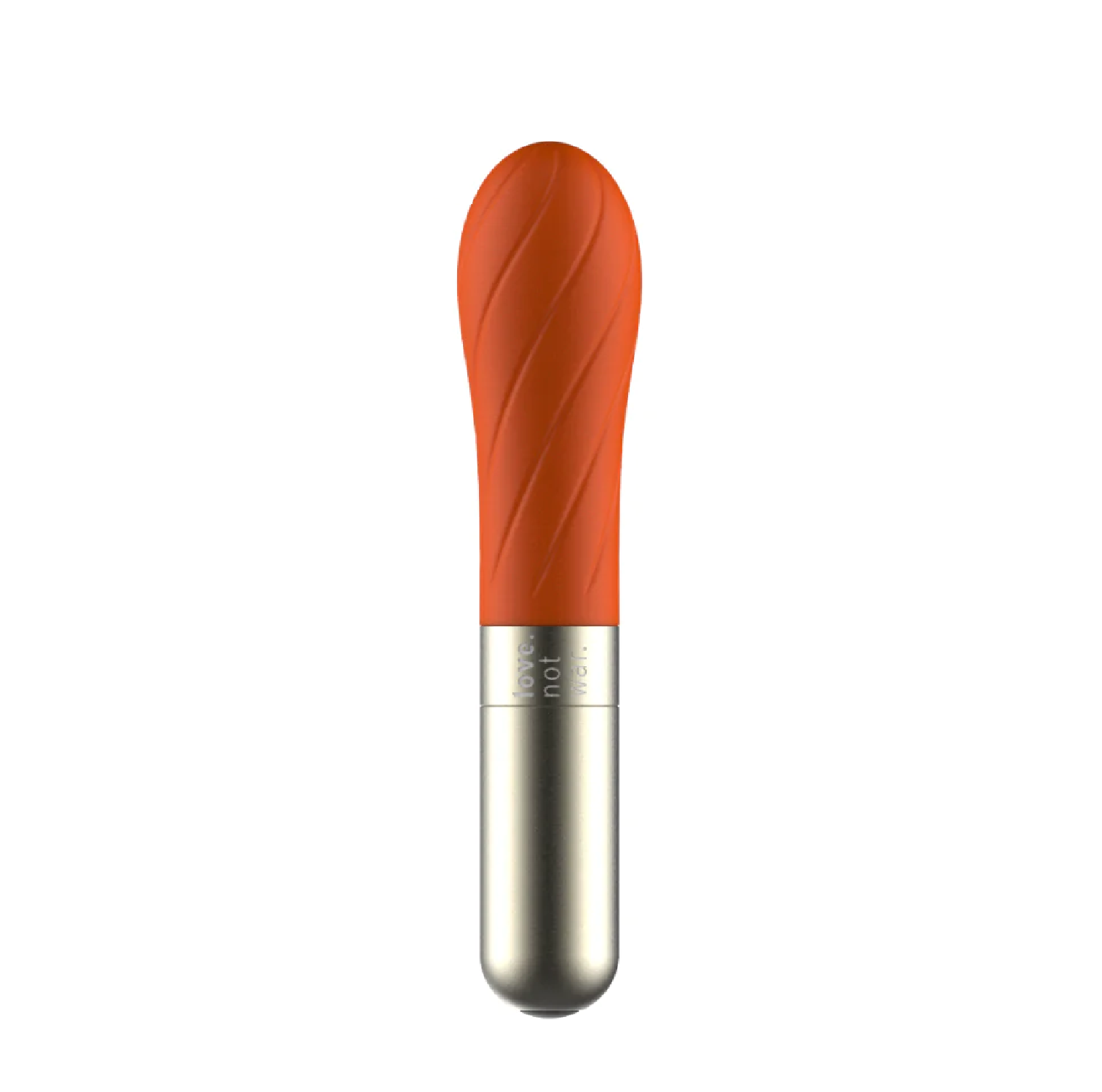 GRÁ Love Not War Head Vaginal and Clit Stimulator -  Orange