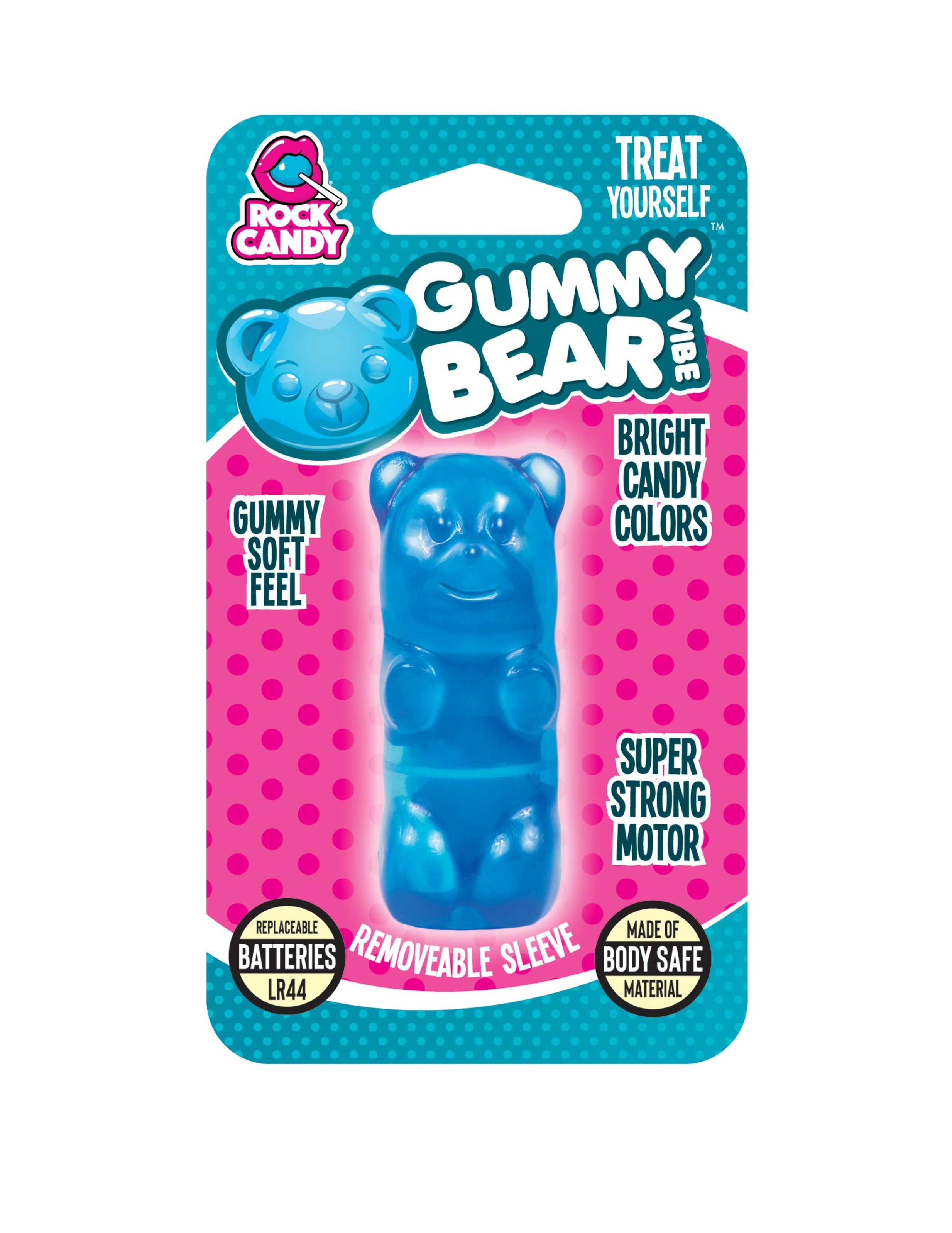 Gummy Bear Vibrator Bullet Blue