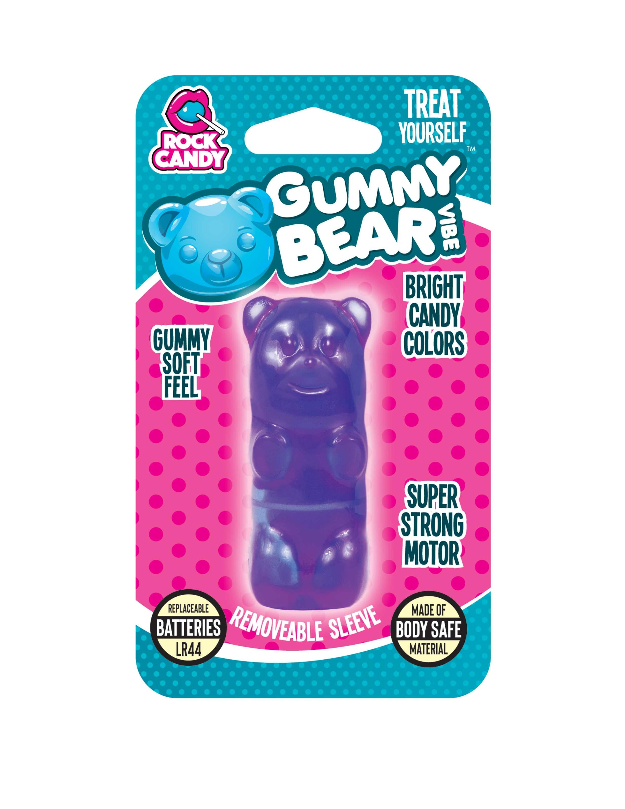 Gummy Bear Vibrator Bullet Purple