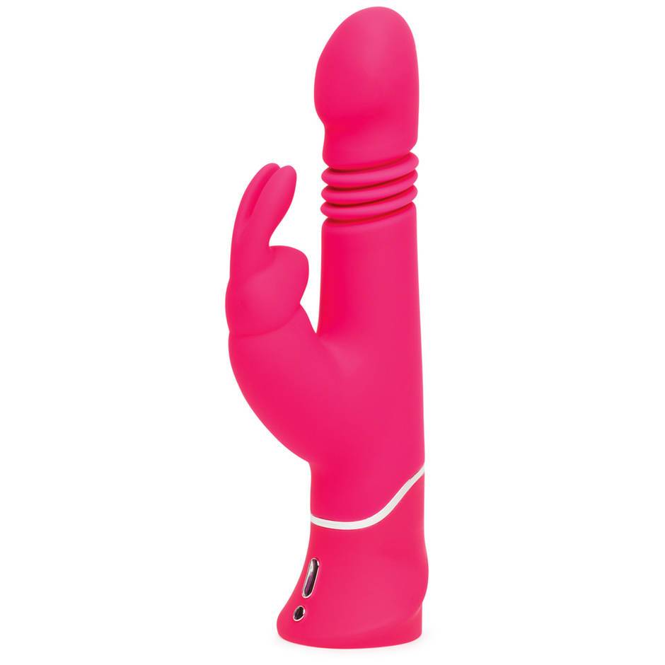 Happy Rabbit Elite Pink Thrusting Realistic