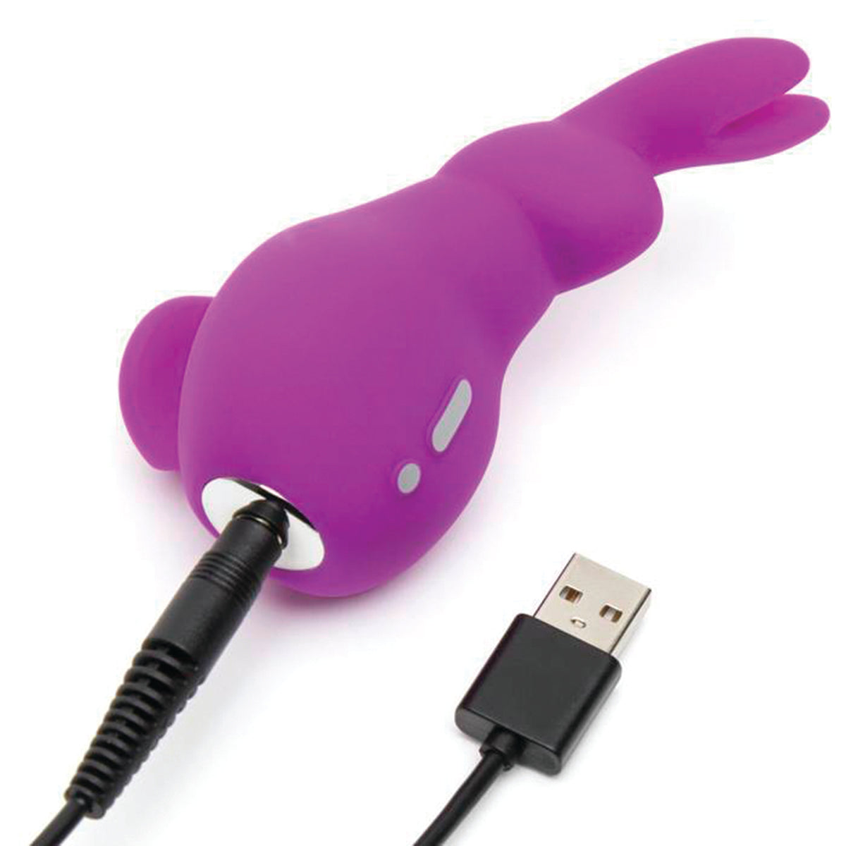 Happy Rabbit Mini Ears Usb Clitoral Vibrator Purple