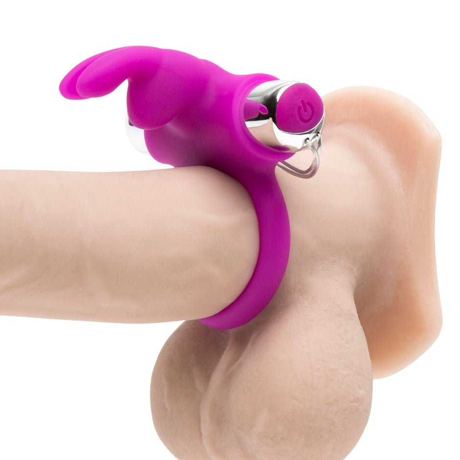 Happy Rabbit Vibrator Remote Control Cock Ring Purple