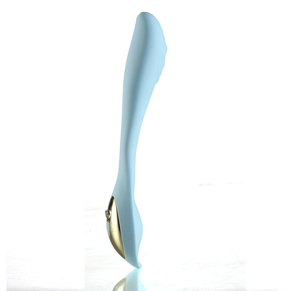 Harmonie Teal Bendable Dual Vibrator W/ Remote Control