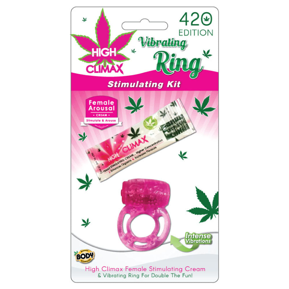 High Climax Vibrating Stimulating Kit Ring Stimulating Kit