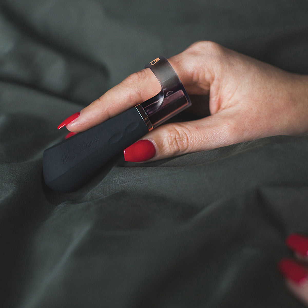 Hot Octopuss Digit Finger Vibrator - Black