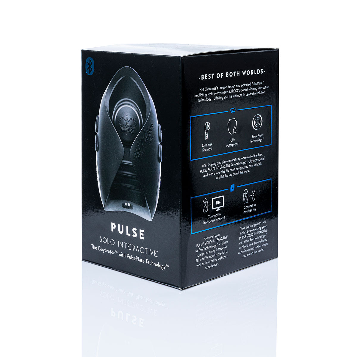 Hot Octopuss Pulse Solo Interactive - Black