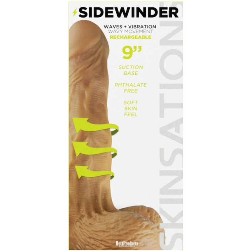 HOTT Products Skintastics Sidewinder Vibrating Dildo