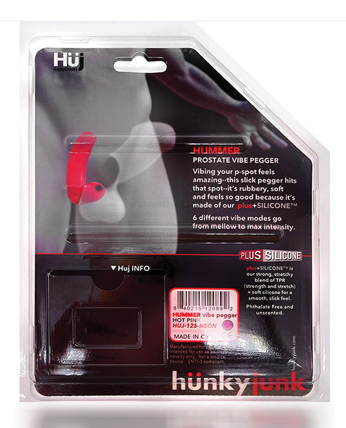 Hunky Junk Hummer Vibrator Prostate Pegger - Tar