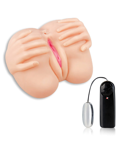 Hustler Toys Vibrating Pussy & Ass