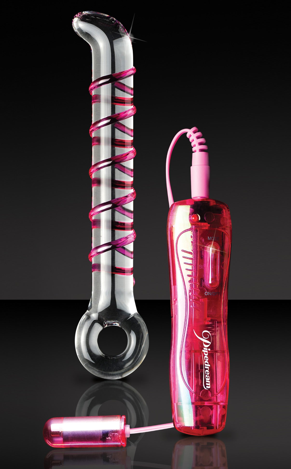 Icicles No. 4 G-Spot Vibrating Wand - Pipedream