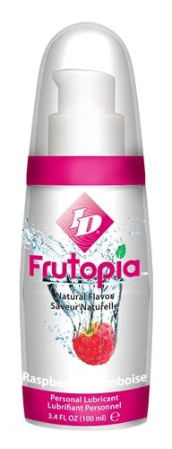 ID Frutopia Natural Flavor 3.4 Oz Raspberry