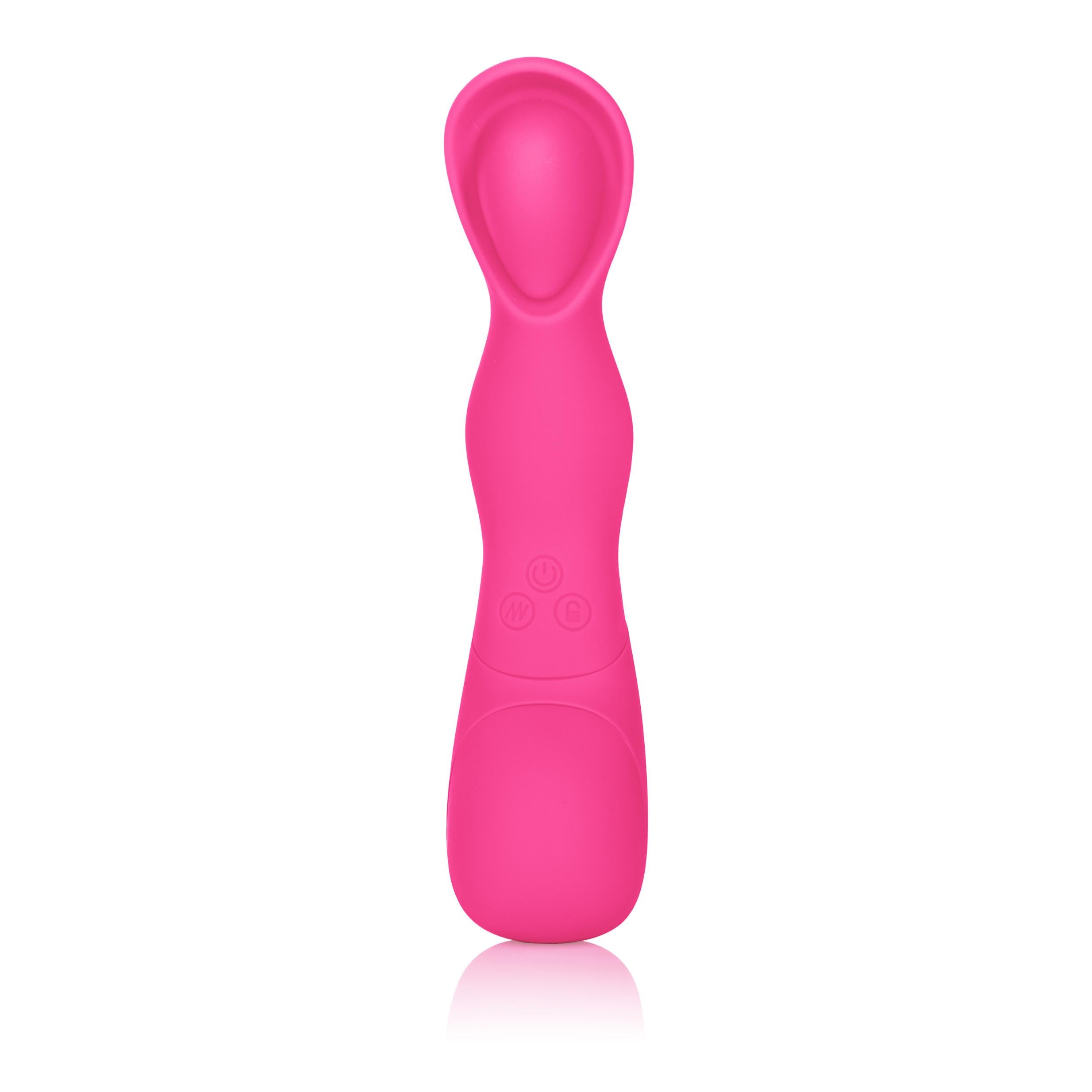 Impress Scoop Silicone Dual Vibrator Pink