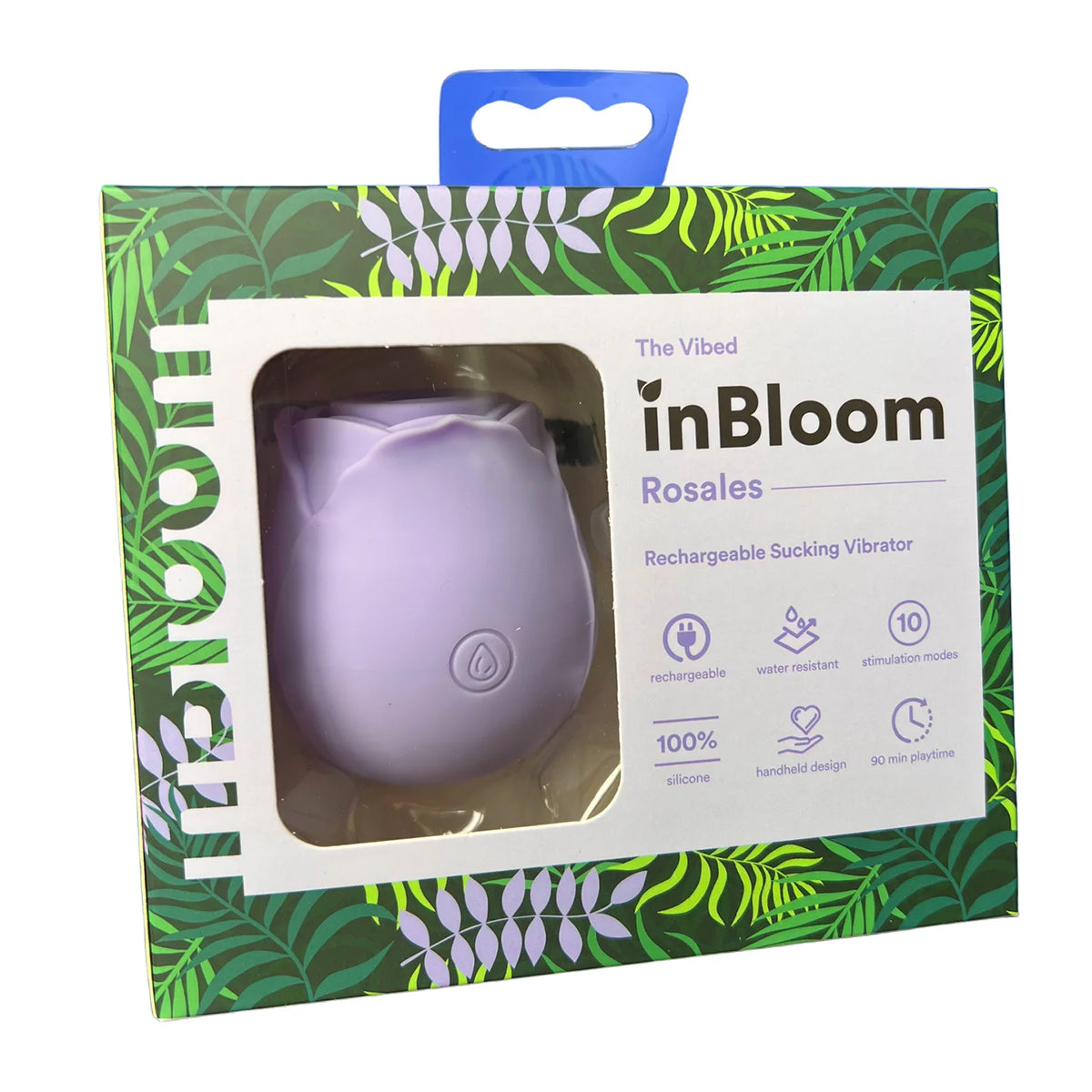 InBloom Rosales Sucking Vibrator - Lavender