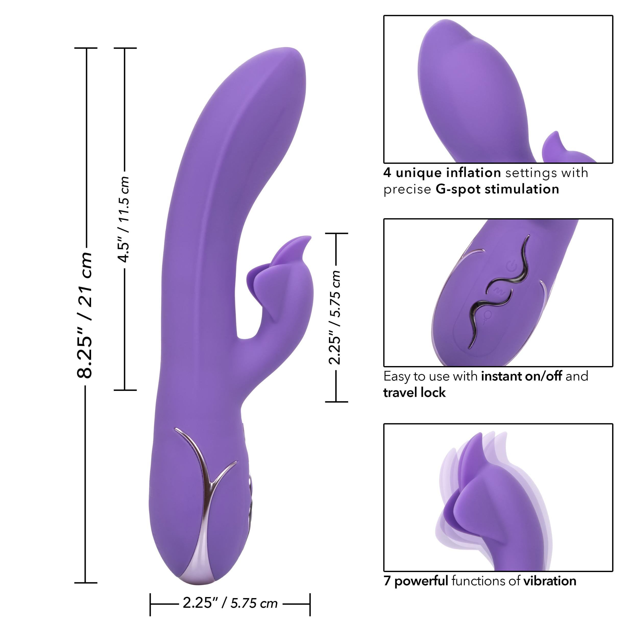 Insatiable G for G-Spot Stimulation Inflatable G-Flutter