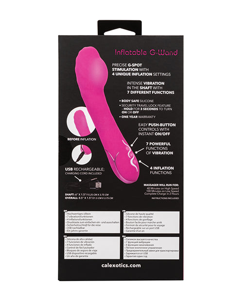 Insatiable G for G-Spot Stimulation Inflatable G-Wand