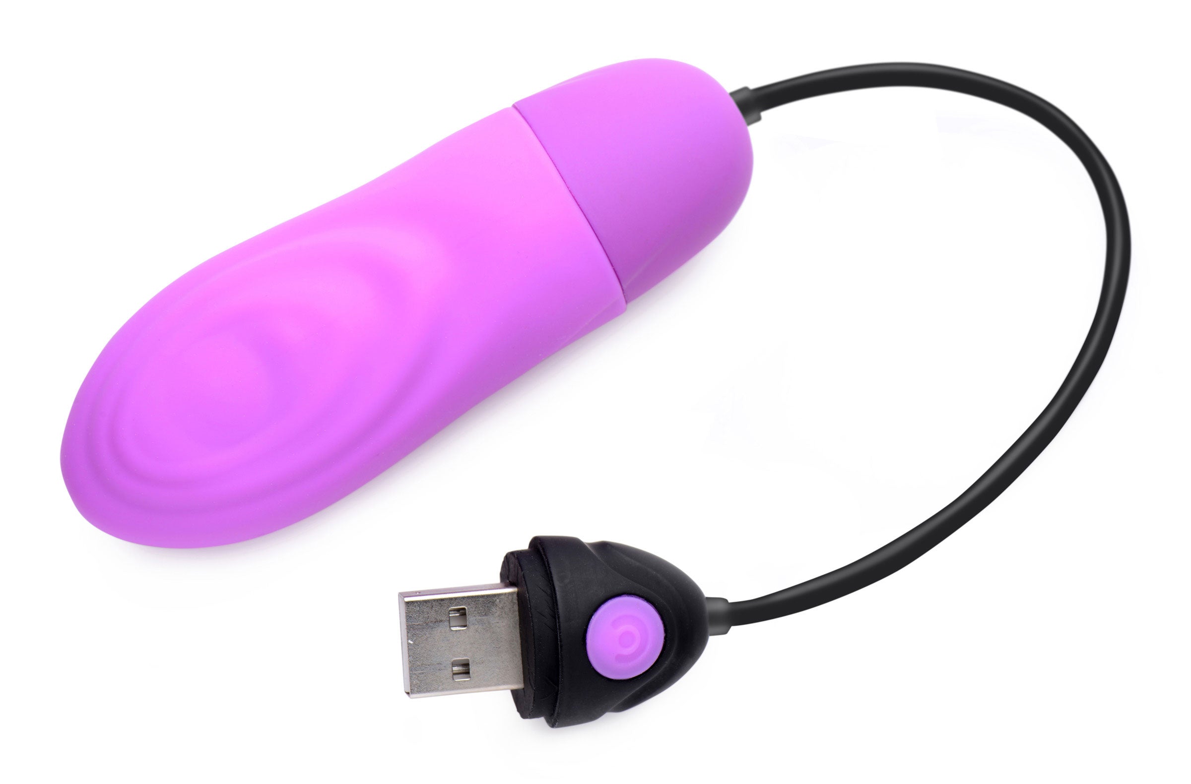 Intense 7x Pulsing Rechargeable Silicone Bullet