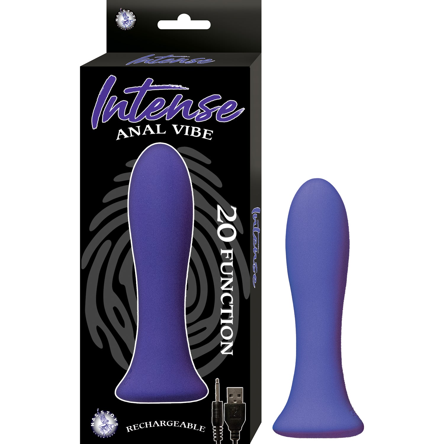 Intense Anal Vibrator Purple