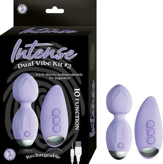 Intense Dual Vibrator Kit - Nasstoys