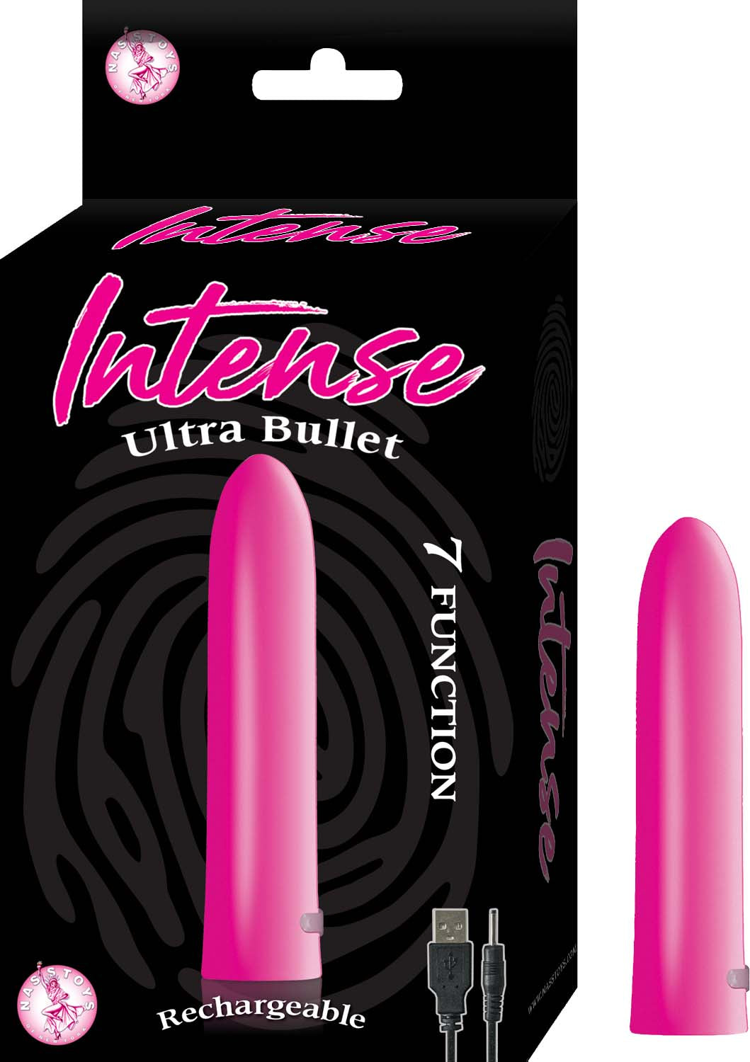 Intense Ultra Waterproof Bullet Vibrator Pink