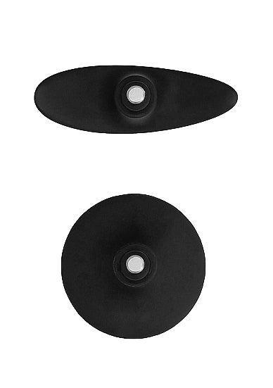 Interchangeable Butt Plug Set Pointed Black