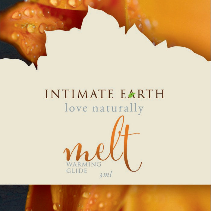 Intimate Earth Glide Foil Pack 3ml (eaches) Melt Warming