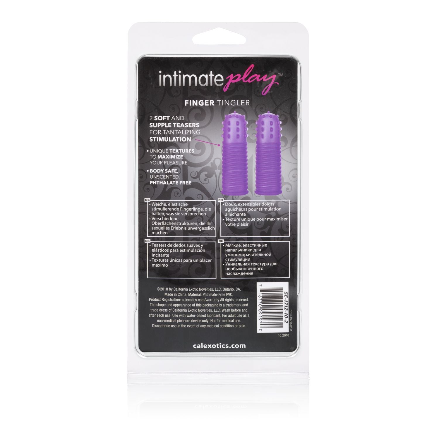 Intimate Play Finger Tingler Sleeves - CalExotics