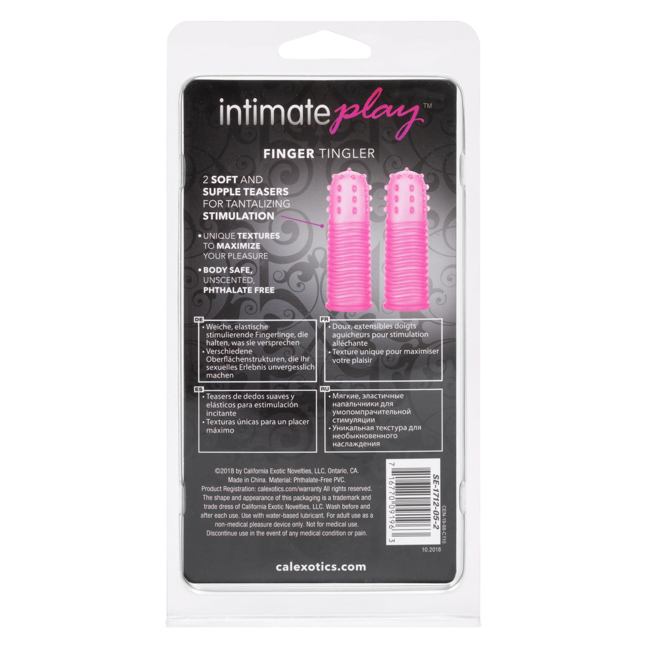 Intimate Play Finger Tingler Sleeves Pink