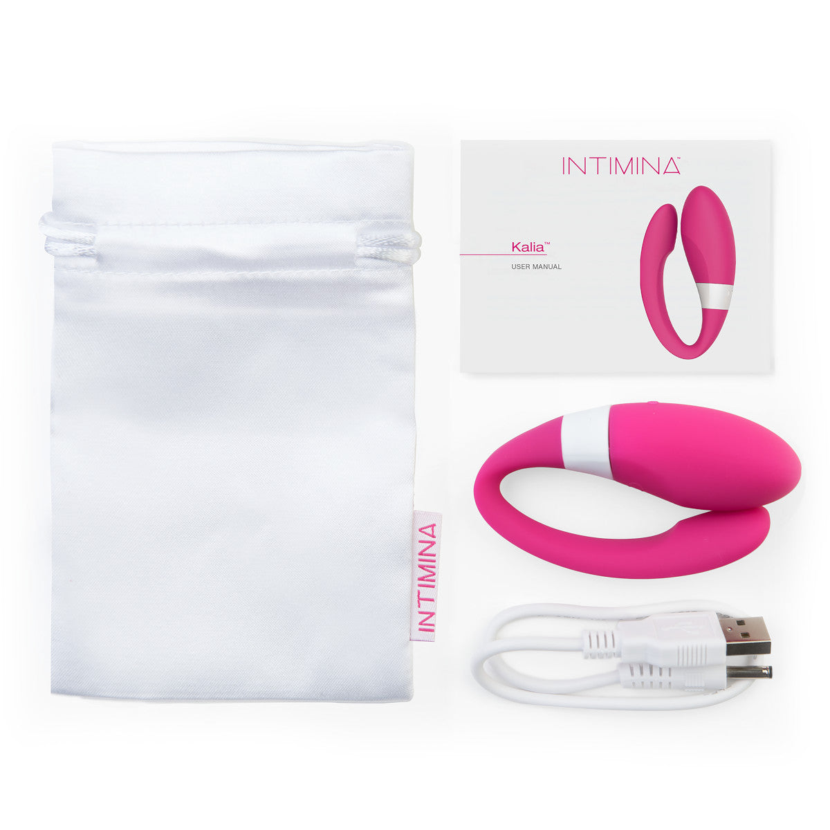 Intimina KALIA Couples Massager Pink