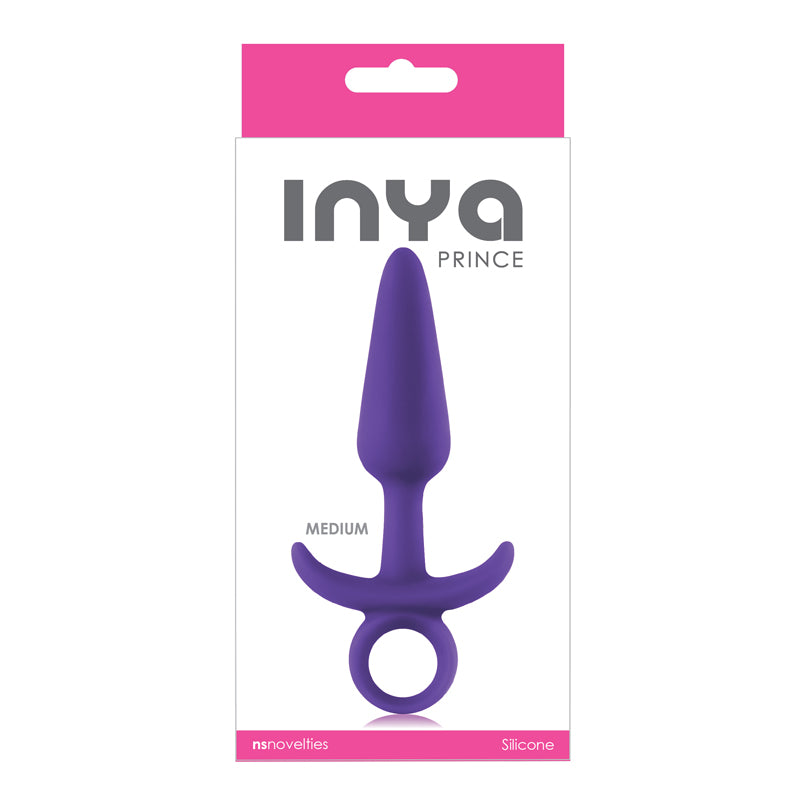 Inya Prince Butt Plug Purple / Medium