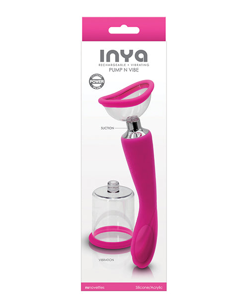 Inya Pump N Vibrator Pink