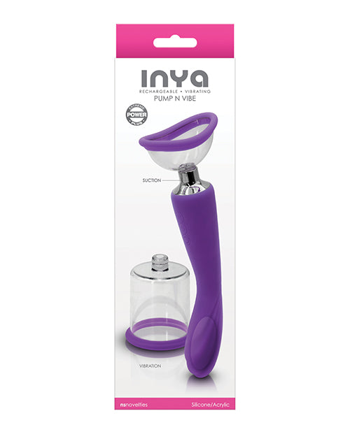 Inya Pump N Vibrator Purple