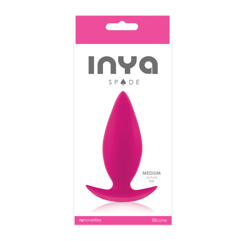 Inya Spades Butt Plug Pink / Medium