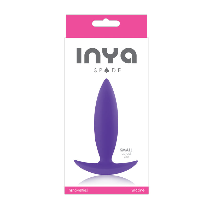 Inya Spades Butt Plug Purple / Small