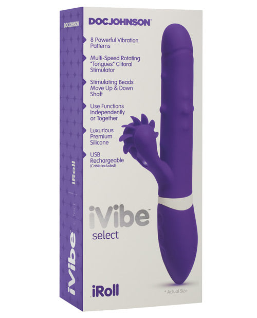 iVibe Select iRoll - Ultimate Pleasure Experience Purple