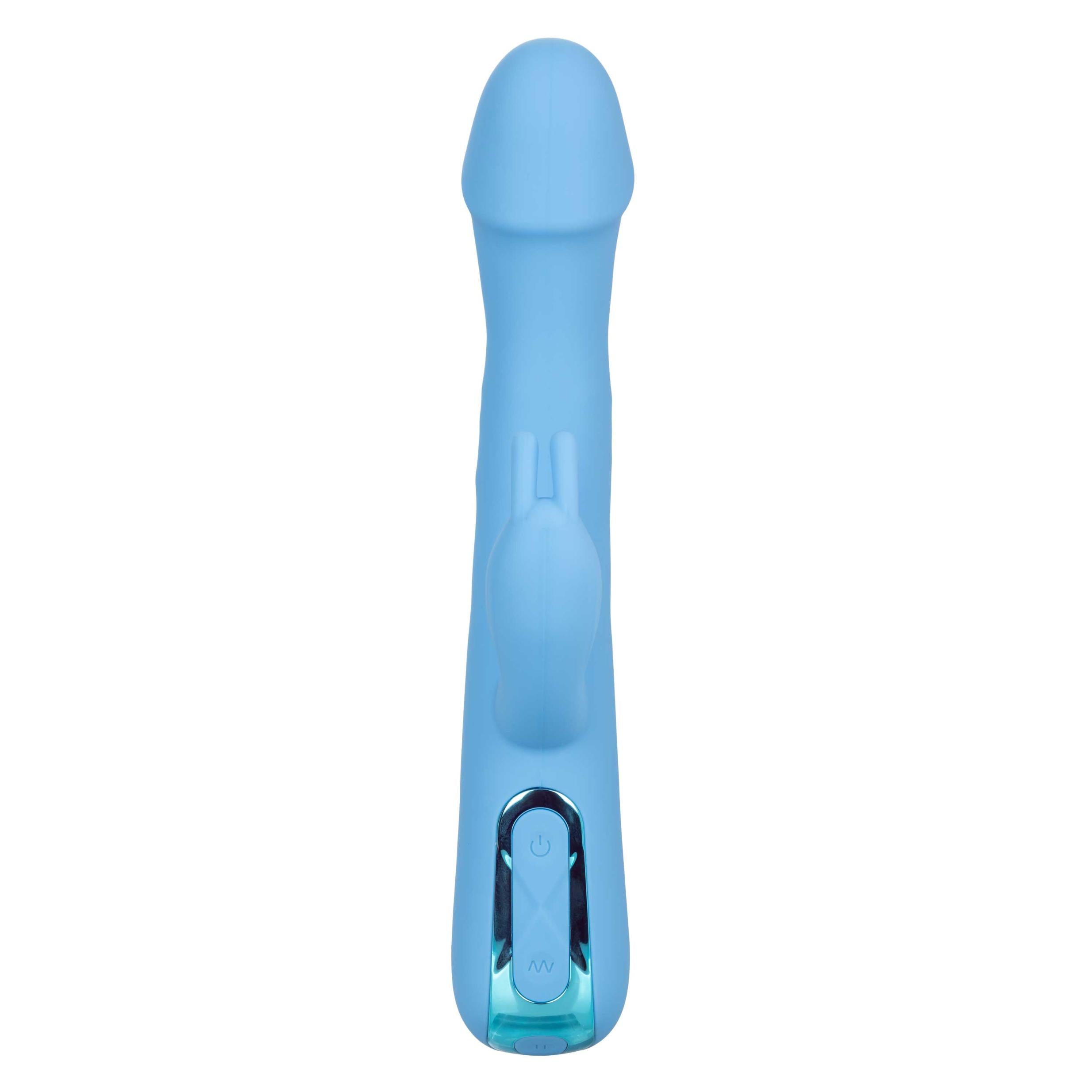 Jack Rabbit Vibrator Elite Rotating Rabbit Vibrator - Blue