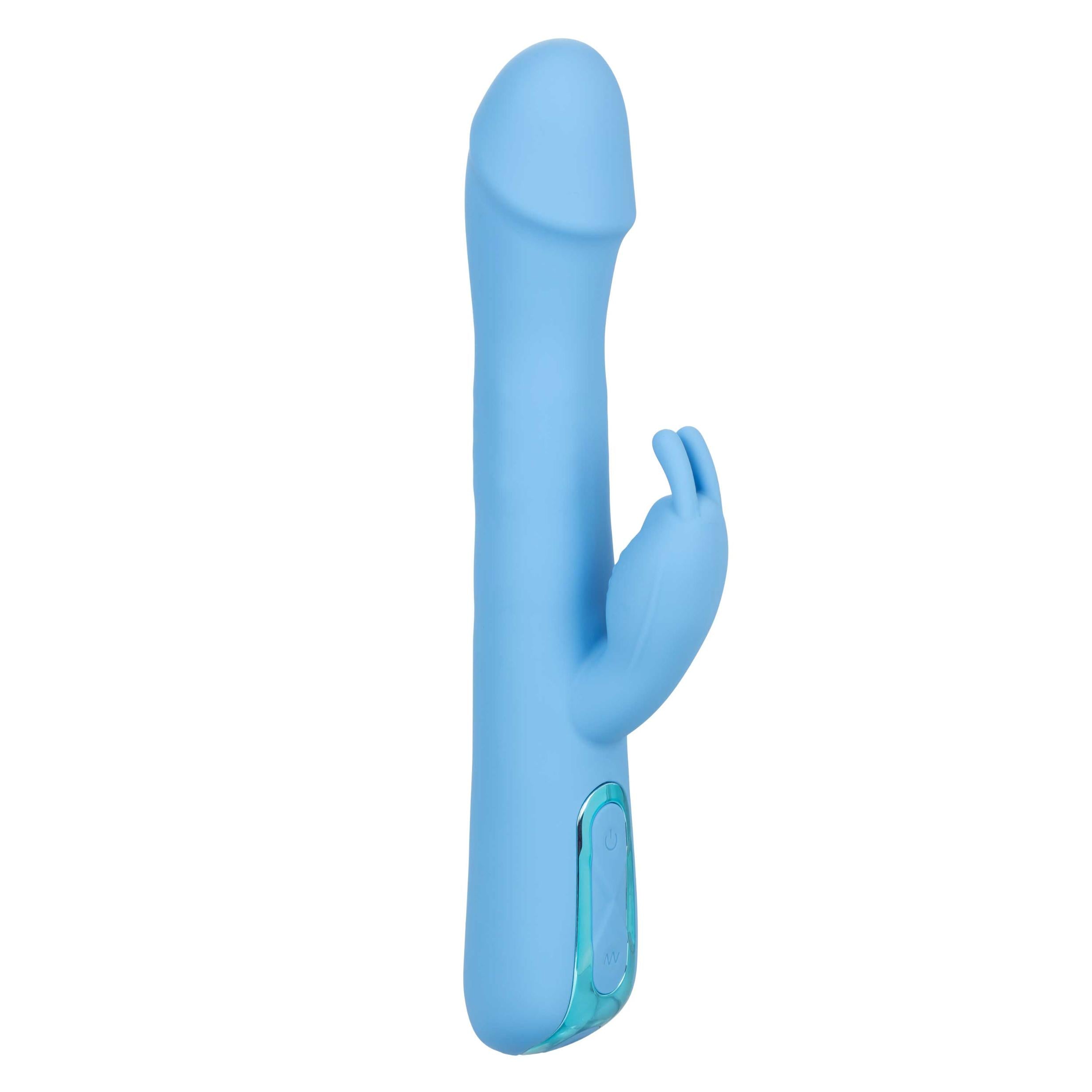 Jack Rabbit Vibrator Elite Rotating Rabbit Vibrator - Blue