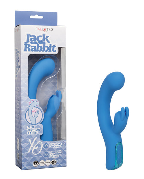 Jack Rabbit Vibrator Elite Suction Rabbit Vibrator - Blue