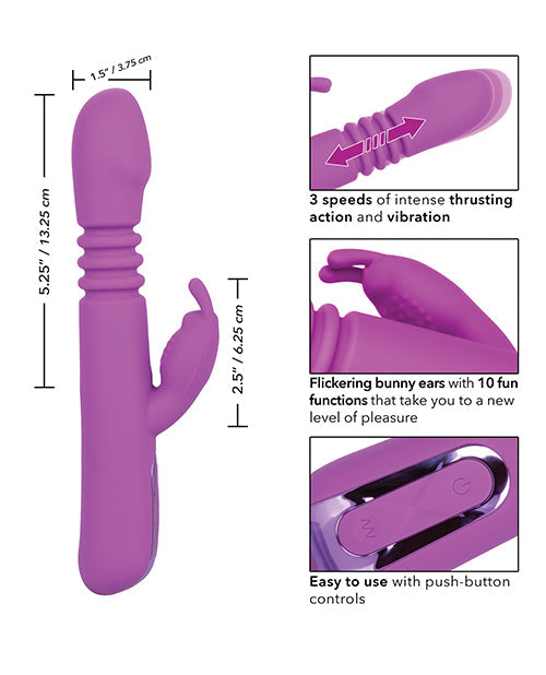 Jack Rabbit Vibrator Elite Thrusting Rabbit Vibrator