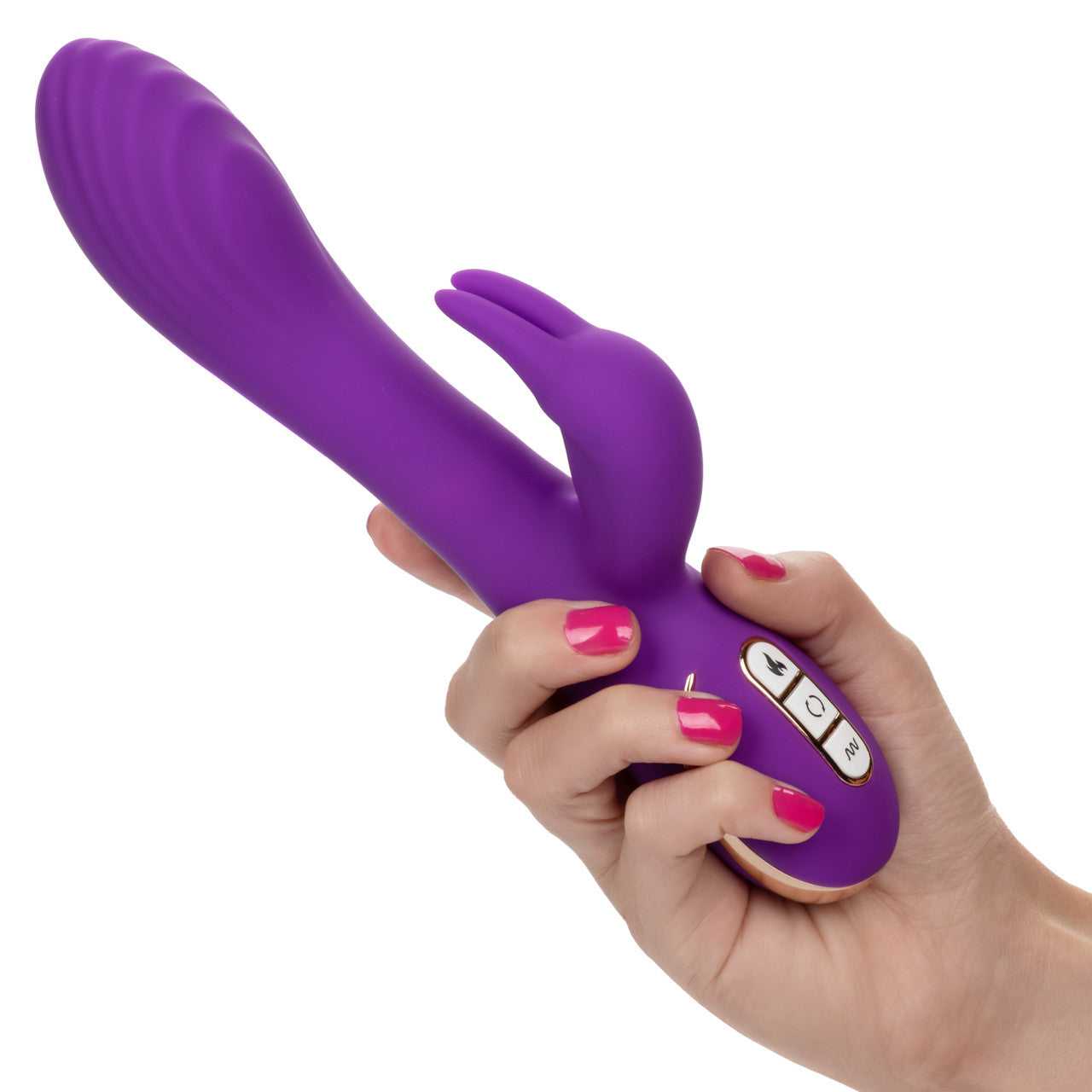 Jack Rabbit Vibrator Signature Heated Silicone Rotating G  Rabbit Vibrator