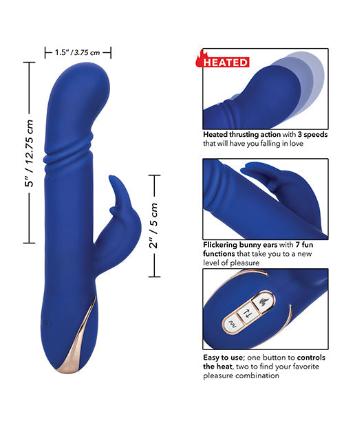 Jack Rabbit Vibrator Signature Heated Silicone Thrusting G Rabbit Vibrator