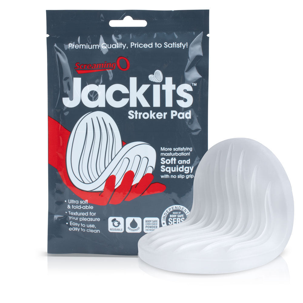 Jackits Stroker Pad - Clear - Each