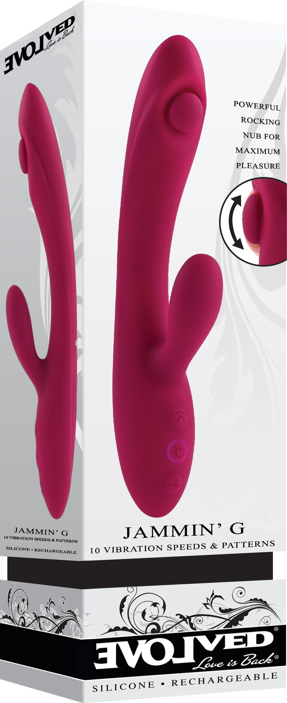 Jammin' G for G-Spot Stimulation - Fuchsia