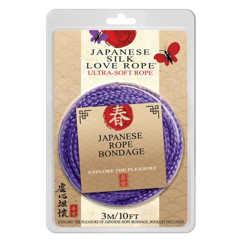 Japanese Silk Love Rope 3m(10 Ft) Purple(out June)