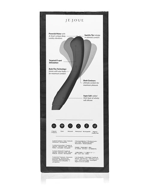 Je Joue Juno Flex G-Spot Vibrator - Black