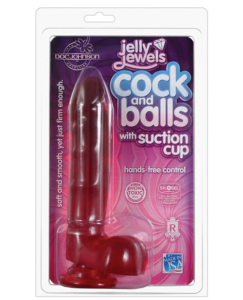 Jelly Cock w/ Suction Cup